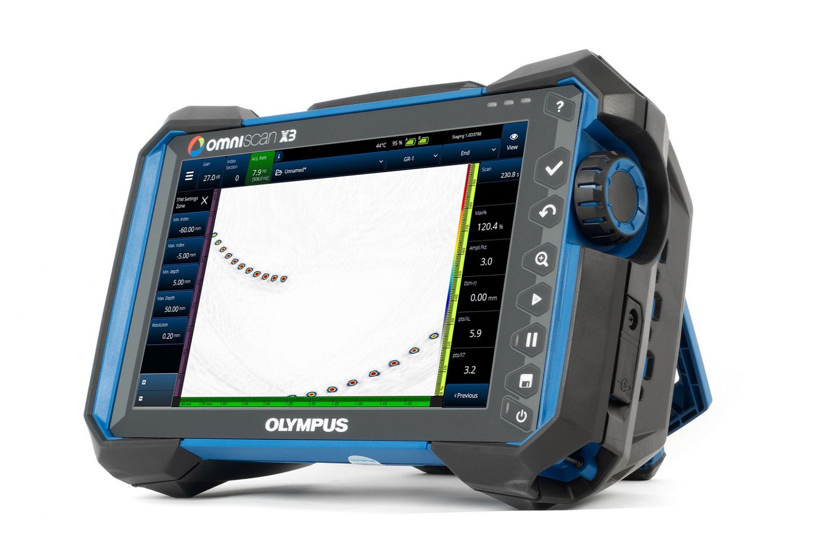 多通道超声波探伤器