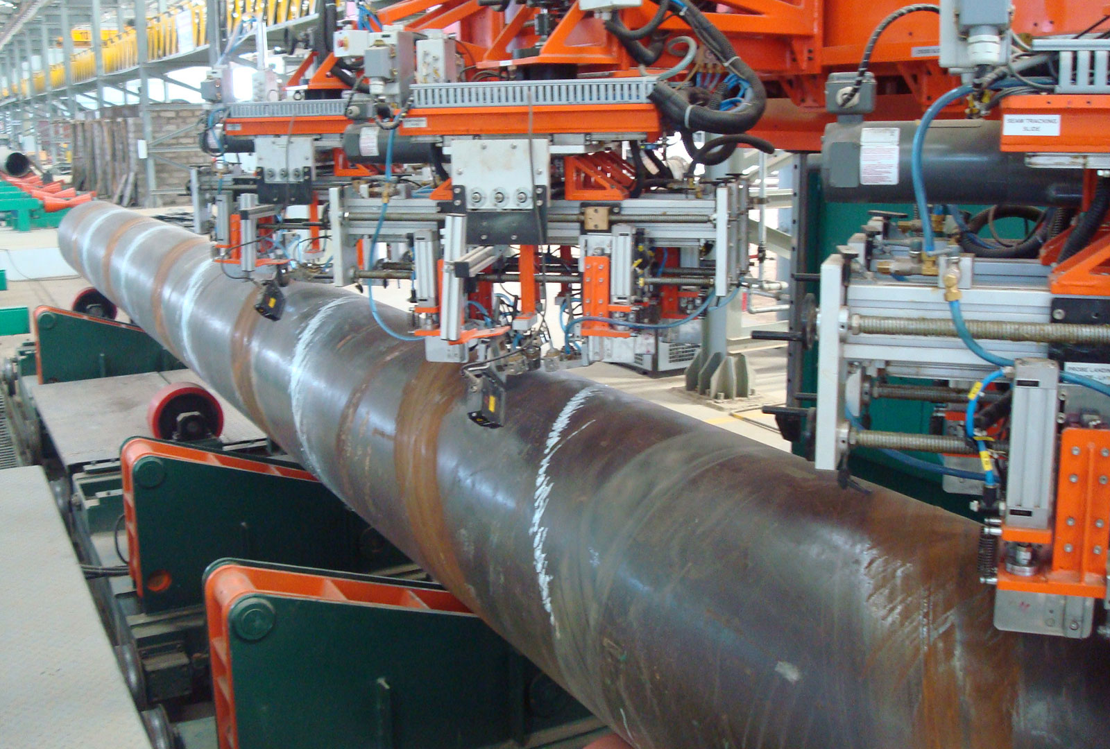 螺旋锯超声波检测系统