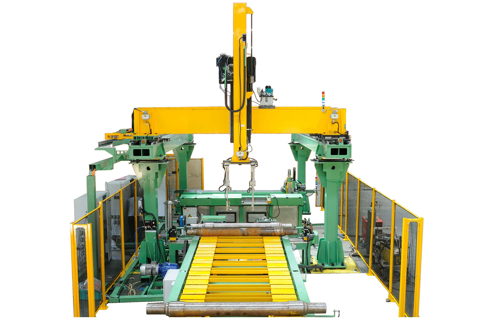 铁路车轴检查系统