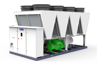 空气冷却的VFD螺杆冷却器