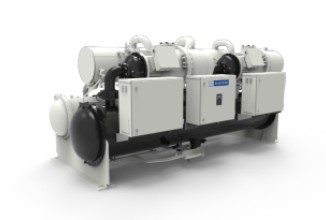 水冷螺杆冷水机与落叶薄膜技术