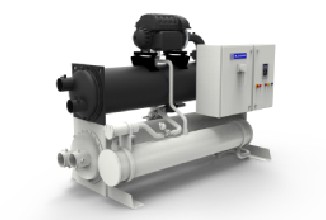 离心机配置的油免费冷水机组